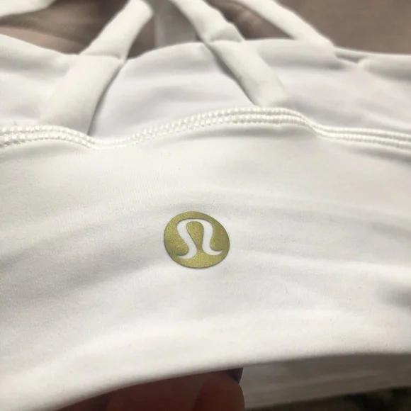 Lululemon Energy Bra Zip Special Edition - White - Picture 6 of 7